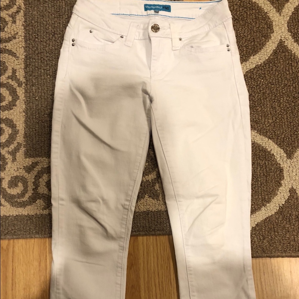 White jeans